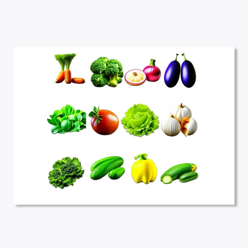 vegetables stiquers